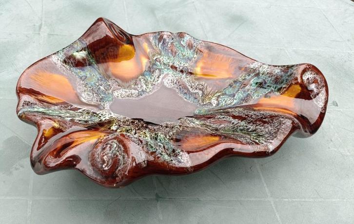 Vintage 1970's VALLAURIS keramiek fruitschaal, Antiek en Kunst, Antiek | Keramiek en Aardewerk, Ophalen of Verzenden