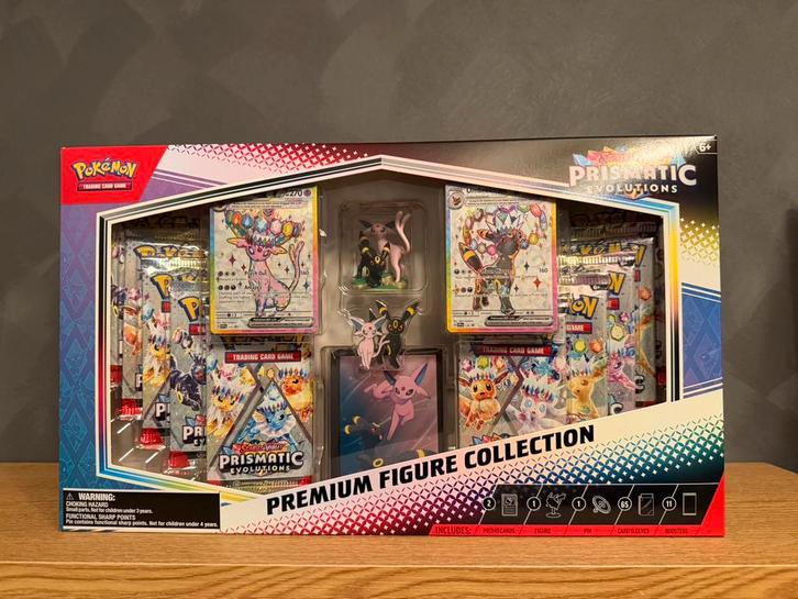 Prismatic Premium Figure Collection, Hobby en Vrije tijd, Verzamelkaartspellen | Pokémon, Nieuw, Ophalen of Verzenden
