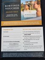 4x meer dan 50% korting op sauna entree, Tickets en Kaartjes, Kortingen en Cadeaubonnen, Cadeaubon, Spa of Sauna