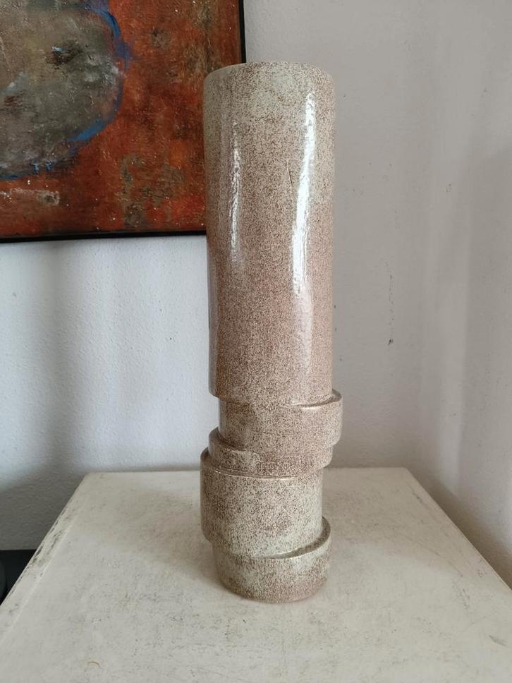 2832 design keramiek Sculptuur Vaas, Huis en Inrichting, Woonaccessoires | Vazen, Zo goed als nieuw, Overige kleuren, Minder dan 50 cm