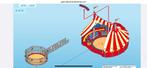 Playmobil circus met wagen en roofdierenact, Kinderen en Baby's, Speelgoed | Playmobil, Ophalen of Verzenden, Gebruikt, Los playmobil