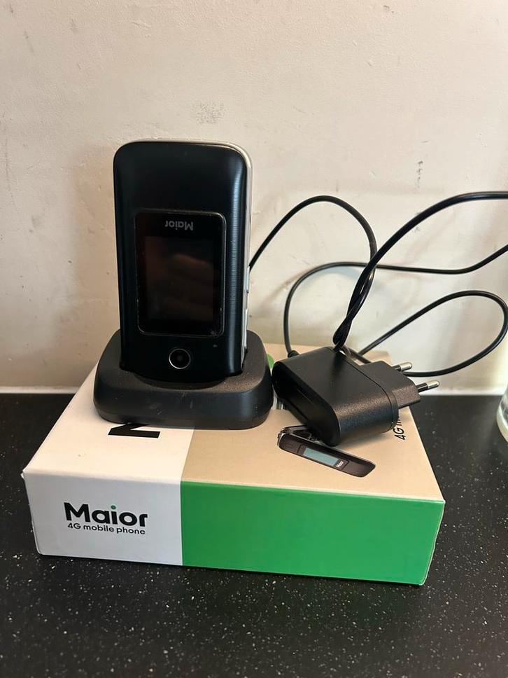 Maier 4G Senioren Mobiele Telefoon, Telecommunicatie, Mobiele telefoons | Overige merken, Gebruikt, Zonder abonnement, Zonder simlock