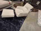 Fauteuil Tommy met voetenbankje, Ophalen, Minder dan 75 cm, Nieuw, Metaal