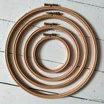 Borduurringen Bamboe Set, Hobby en Vrije tijd, Ophalen of Verzenden, Zo goed als nieuw, X, Borduurpakket