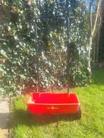 Strooiwagen van het merk Wolf., Ophalen