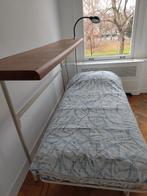 Vintage Auping Logeerbed - Opklapbaar met Nieuw Matras, Eenpersoons, Beige, Vintage, Zo goed als nieuw