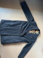 Bellerose winterjas maat 14 - donkerblauw met pantervoering, Ophalen of Verzenden, Zo goed als nieuw, Maat 34 (XS) of kleiner