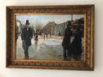 Schilderij, Antiek en Kunst, Kunst | Schilderijen | Klassiek, Verzenden