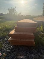 7 stuks douglas hout, fijn bezaagd, 22x200mm lengte 4m, Doe-het-zelf en Verbouw, Hout en Planken, Ophalen, Zo goed als nieuw, Overige houtsoorten