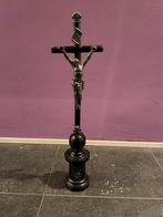Mooie oude crucifix kruisbeeld, Antiek en Kunst, Antiek | Religie, Ophalen of Verzenden