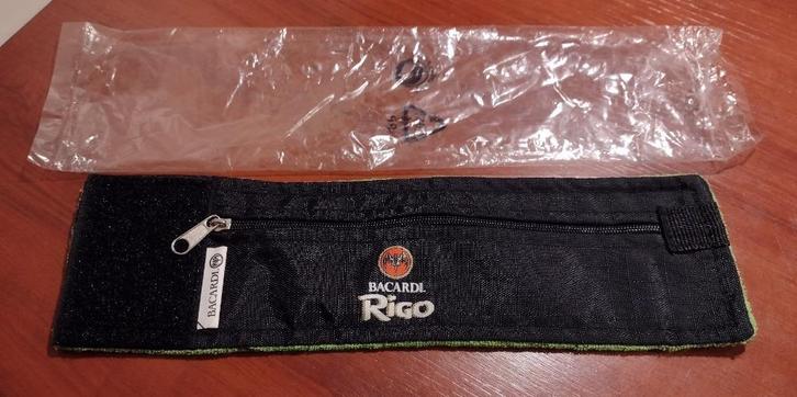 Bacardi Polsband Portemonnee met ritssluiting., Verzamelen, Merken en Reclamevoorwerpen, Nieuw, Gebruiksvoorwerp, Ophalen of Verzenden