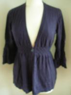 Vest A-lijn donker paars maat M, Kleding | Dames, Truien en Vesten, Ophalen of Verzenden, Zo goed als nieuw, Maat 38/40 (M), Paars