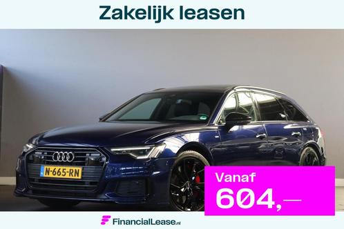 Audi A6 Avant 55 TFSI e quattro Competition Panoramadak Led, Auto's, Audi, Bedrijf, Lease, Financial lease, A6, ABS, Achteruitrijcamera