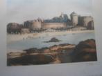 FRANKRIJK, Litho, Chateau de La DUCHESSE Goed lijstje, Antiek en Kunst, Kunst | Litho's en Zeefdrukken, Ophalen