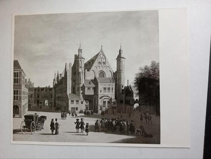 Persfoto Stadhuis van Haarlem Gerrit Adriaensz. Berckheyde, Verzamelen, Foto's en Prenten, Ophalen of Verzenden
