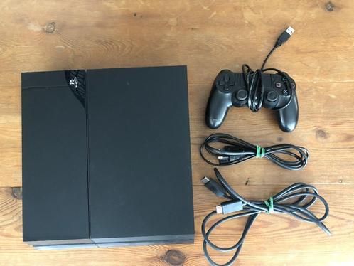 Playstation 4, Spelcomputers en Games, Spelcomputers | Sony PlayStation 4, Gebruikt, Original, 500 GB, Met 1 controller, Met games