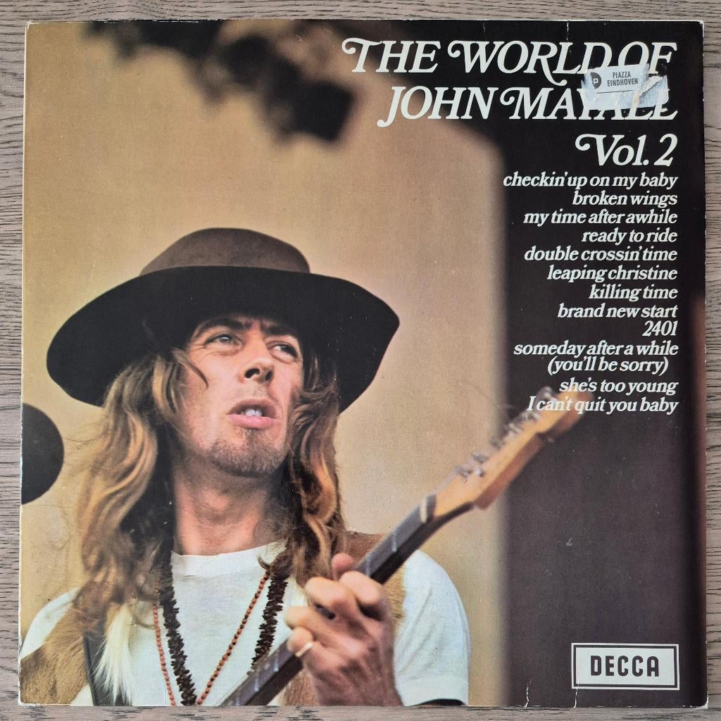 John Mayall – The World Of John Mayall Vol.2, Cd's en Dvd's, Vinyl | Pop, Ophalen of Verzenden, Gebruikt, 12 inch