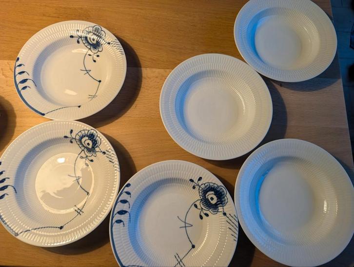 Royal Copenhagen Diepe Borden - Zo Goed Als Nieuw!, Antiek en Kunst, Antiek | Servies compleet, Ophalen of Verzenden