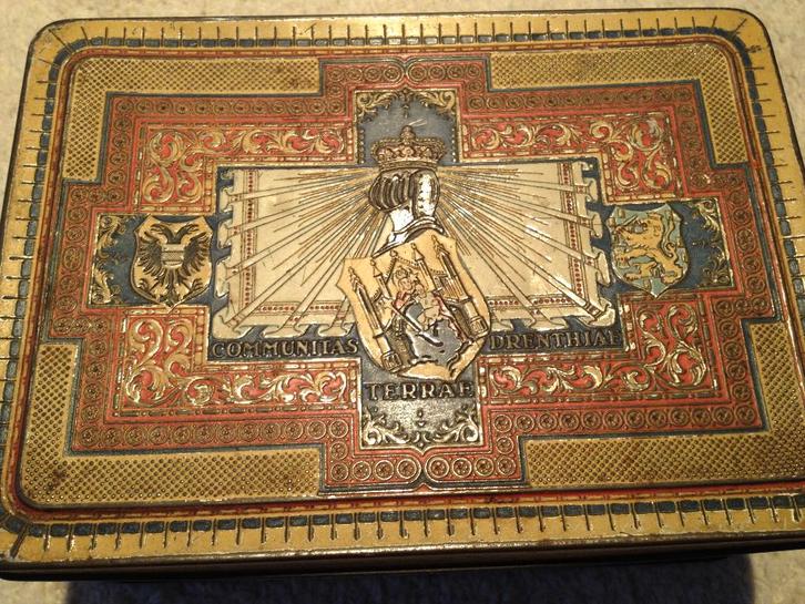 Tabak Lieftinck Niemeijer Blik, Verzamelen, Blikken, Gebruikt, Koek(jes), Ophalen of Verzenden