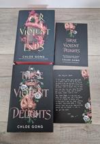 Fairyloot chloe gong these violent delights ends our boeken, Boeken, Ophalen of Verzenden, Zo goed als nieuw