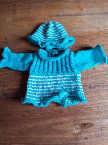 Leuke gebreide  poppen kleding  beschikbaar voor biedingen