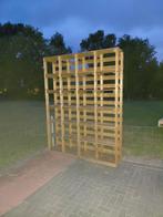 Houten stelling,stellingrek,wandrek,opbergrek, Ophalen, Gebruikt