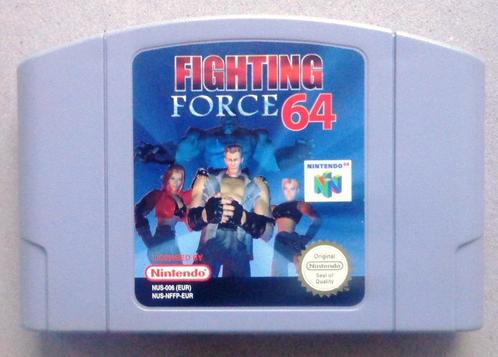 Fighting Force 64 voor de Nintendo 64, Spelcomputers en Games, Games | Nintendo 64, Gebruikt, Ophalen of Verzenden