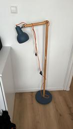 Vloerlamp, Huis en Inrichting, Lampen | Vloerlampen, Ophalen, Gebruikt, Metaal, 100 tot 150 cm