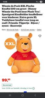 Winnie the pooh knuffel GROOT, Ophalen, Zo goed als nieuw, Beer