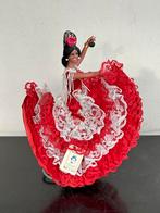 Vintage spaanse schone danseres pop 18.5 cm, Ophalen of Verzenden, Gebruikt, Pop
