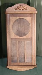 Massief eiken klokkast, Antiek en Kunst, Antiek | Klokken, Ophalen of Verzenden