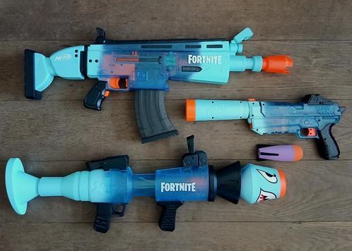 Nerf Fortnite 3x, Kinderen en Baby's, Speelgoed | Buiten | Actiespeelgoed, Gebruikt, Ophalen of Verzenden