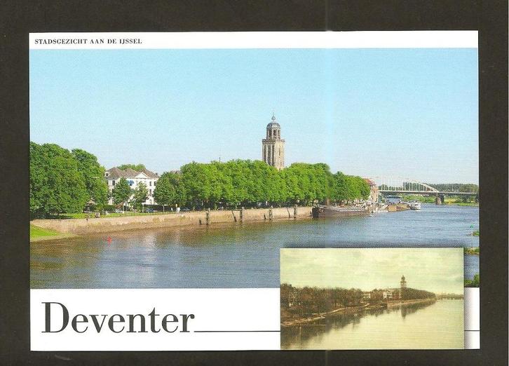 Geïllustreerde briefkaart Mooi Nederland Deventer. IJssel., Postzegels en Munten, Brieven en Enveloppen | Nederland, Briefkaart