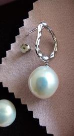 Silver earrings with pearls, Sieraden, Tassen en Uiterlijk, Oorbellen, Nieuw, Ophalen of Verzenden