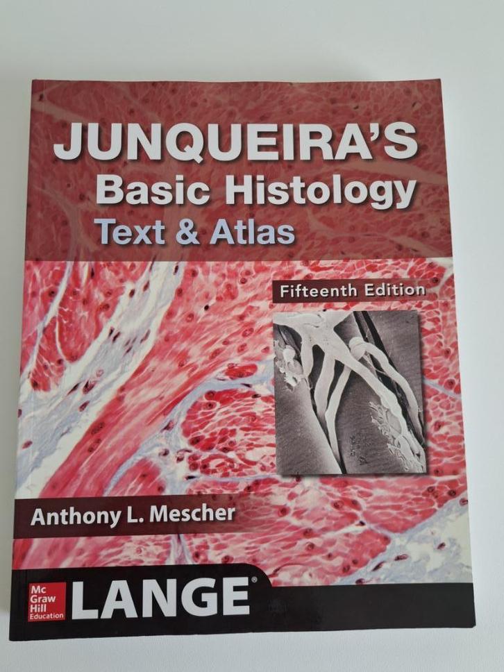 Junqueira's Basic Histology: Text and Atlas 9781260026177,15, Boeken, Studieboeken en Cursussen, Zo goed als nieuw, WO, Beta, Ophalen of Verzenden