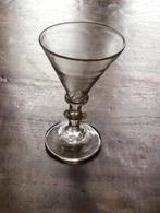 Antiek mondgeblazen knoop glas., Antiek en Kunst, Antiek | Glas en Kristal, Ophalen of Verzenden