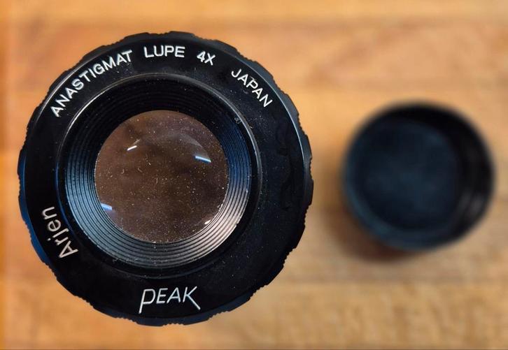 TOP! Peak Anastigmat Lupe 4x, Audio, Tv en Foto, Optische apparatuur | Verrekijkers, Zo goed als nieuw, Overige typen, Ophalen of Verzenden