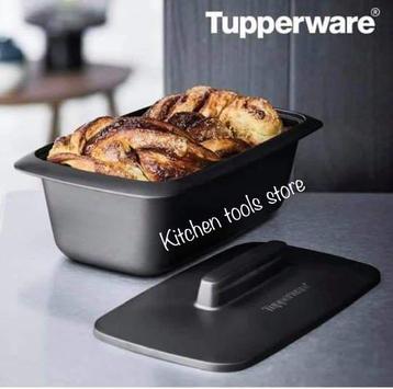 tupperware ultrapro terrine cakevorm bakvorm 1,8l inc deksel beschikbaar voor biedingen