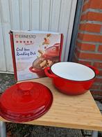 Gietijzeren braadslede 22cm, Huis en Inrichting, Keuken | Potten en Pannen, Ophalen of Verzenden, Zo goed als nieuw, Gietijzer