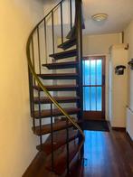 Spiltrap staal met hardhouten treden - 2.70m, Doe-het-zelf en Verbouw, Ladders en Trappen, Ophalen of Verzenden, Gebruikt, Trap