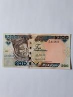 200 naira 2007 Nigeria aunc kk f.23.6, Ophalen of Verzenden, Nigeria