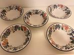 Prachtig gekleurde Engelse schalen, Antiek en Kunst, Antiek | Servies compleet, Ophalen of Verzenden