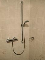 Te koop: douche stang met sproeier en accessoires, Huis en Inrichting, Badkamer | Complete badkamers, Gebruikt, Ophalen