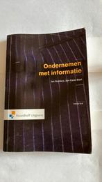Ondernemen met informatie, Ophalen of Verzenden, Zo goed als nieuw