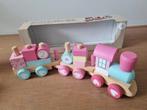 Houten Roze Little Dutch blokkentrein., Kinderen en Baby's, Speelgoed | Houten speelgoed, Ophalen of Verzenden, Zo goed als nieuw