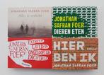 4x Dwarsligger Jonathan Safran Foer oa. Hier Ben Ik, Dieren, Ophalen of Verzenden, Gelezen, Jonathan Safran Foer