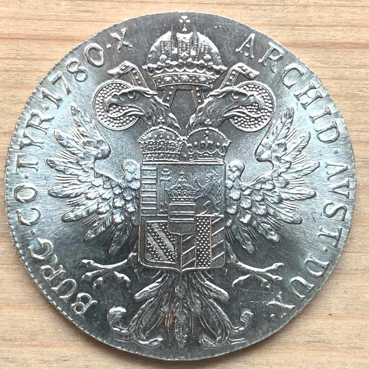 Maria Theresia Thaler 1780 zilver, Postzegels en Munten, Munten | Europa | Niet-Euromunten, Overige landen, Zilver, Ophalen of Verzenden
