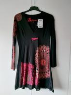 Mooie Desigual jurk, Ophalen, Zwart, Maat 46/48 (XL) of groter, Zo goed als nieuw