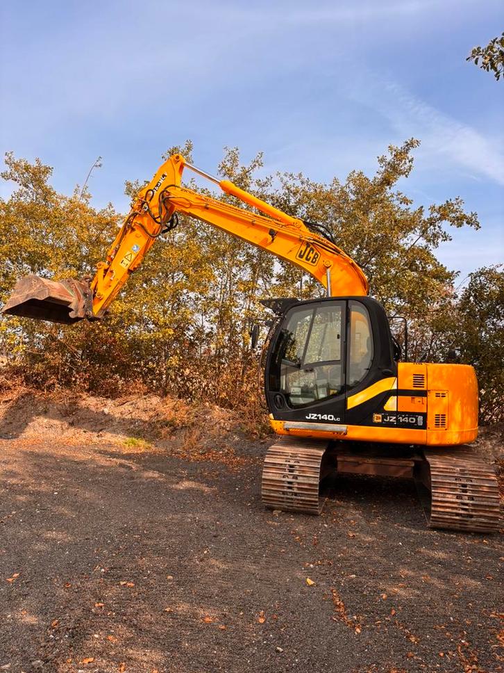 JCB JZ 140LC, Zakelijke goederen, Machines en Bouw | Kranen en Graafmachines, Graafmachine, Ophalen