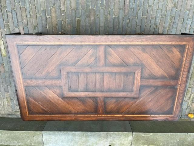 salontafel, Huis en Inrichting, Tafels | Salontafels, Gebruikt, Minder dan 50 cm, 50 tot 100 cm, 100 tot 150 cm, Rechthoekig, Eikenhout